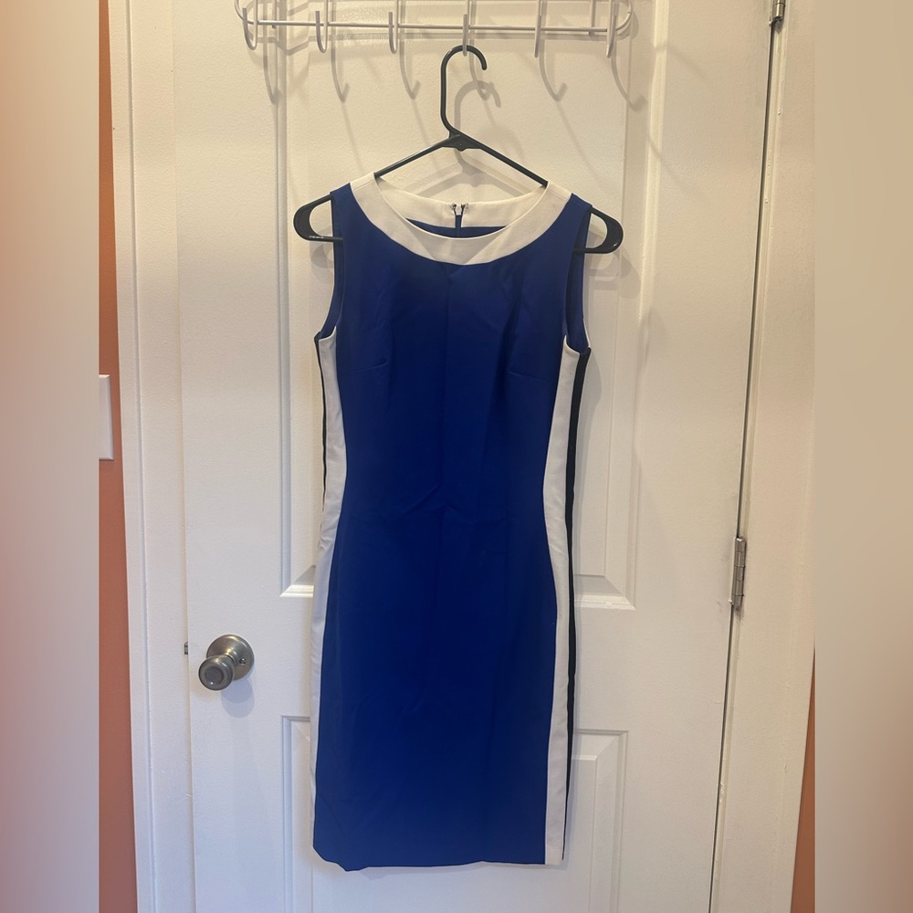 Ralph Lauren Blue and White Dress
